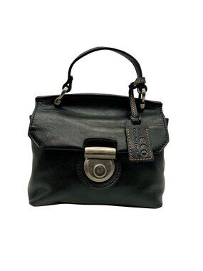Old Trend Black Leather Crossbody Mini Bag